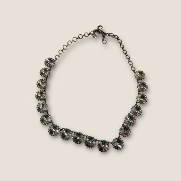 J.Crew Jewelry Lot 10 Pieces Swarovski Rhinestone Statement Necklaces Earrings & - Picture 8 of 16